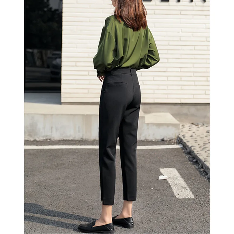 JUJULAND брюки женские новые капри до щиколотки леггинсы Pantalon Femme рабочая одежда с