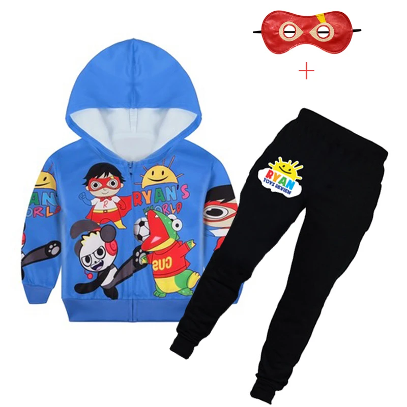 Комплект детской одежды с рисунком Ryan Toys Review спортивный костюм для мальчиков и