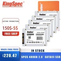kingspec ssd 2 5 ssd sata3 5pc 480gb internal solid state drive tlc sataii hdd for dropship laptop hard disk desktop computer