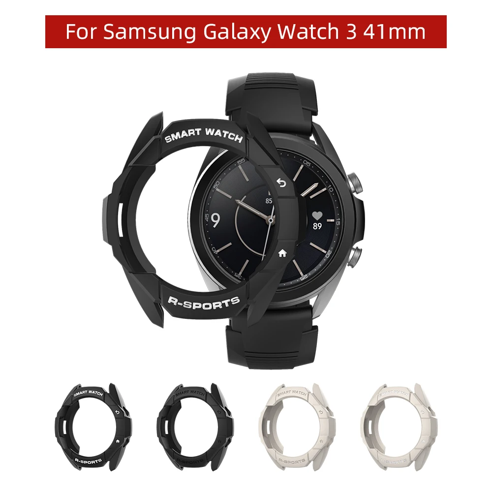 

Чехол SIKAI 2021 для Samsung Galaxy Watch 3 41 мм, защитный чехол из ТПУ, ремешок, браслет, зарядное устройство для Galaxy Watch 3 41 мм
