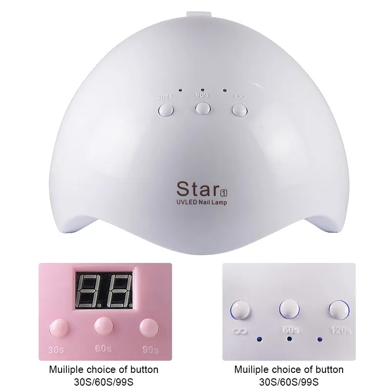 

Портативная УФ-лампа для сушки гель-лака, 6 Вт