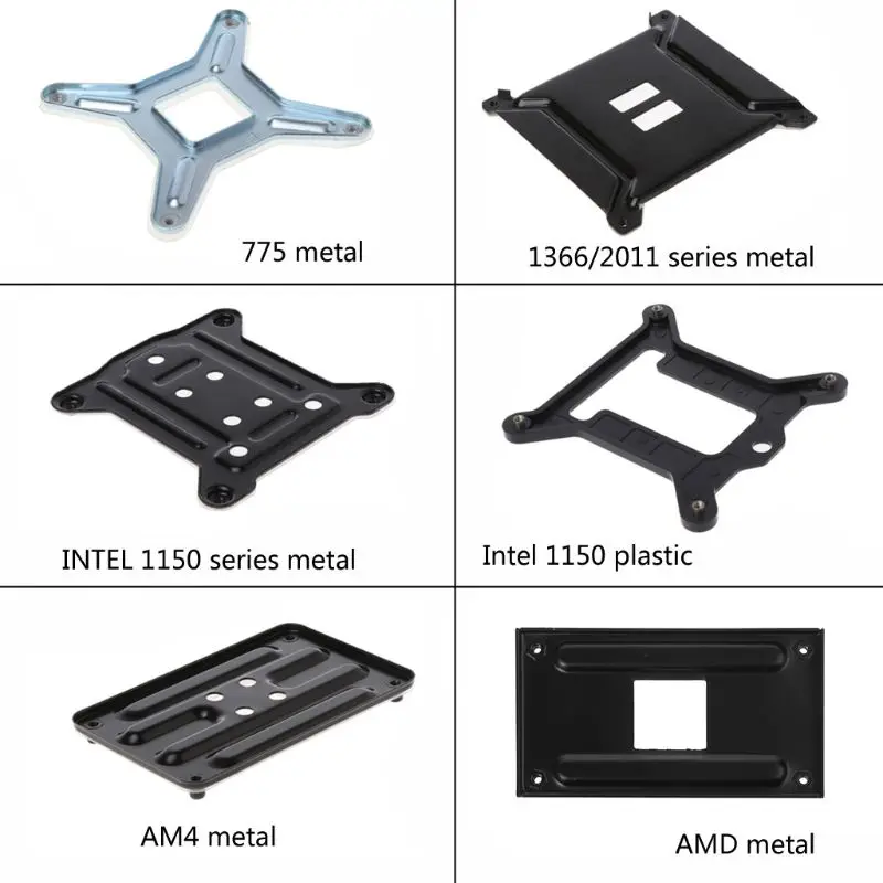 

MXLC CPU Heatsink Bracket for intel Bracket Backplate for 775 1150 2011 AM4