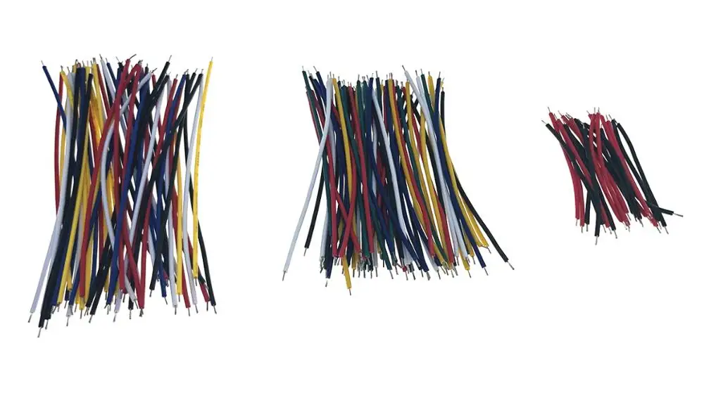 130 шт. 24AWG макетная плата джампер кабель фотолуженая Упаковка из двух компонентов