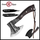 Кованый Топор Ручной работы, кухонный нож шеф-повара, обвалочный нож, мясорезка, топорик для мясника, тактический топор, инструменты для охоты на открытом воздухе