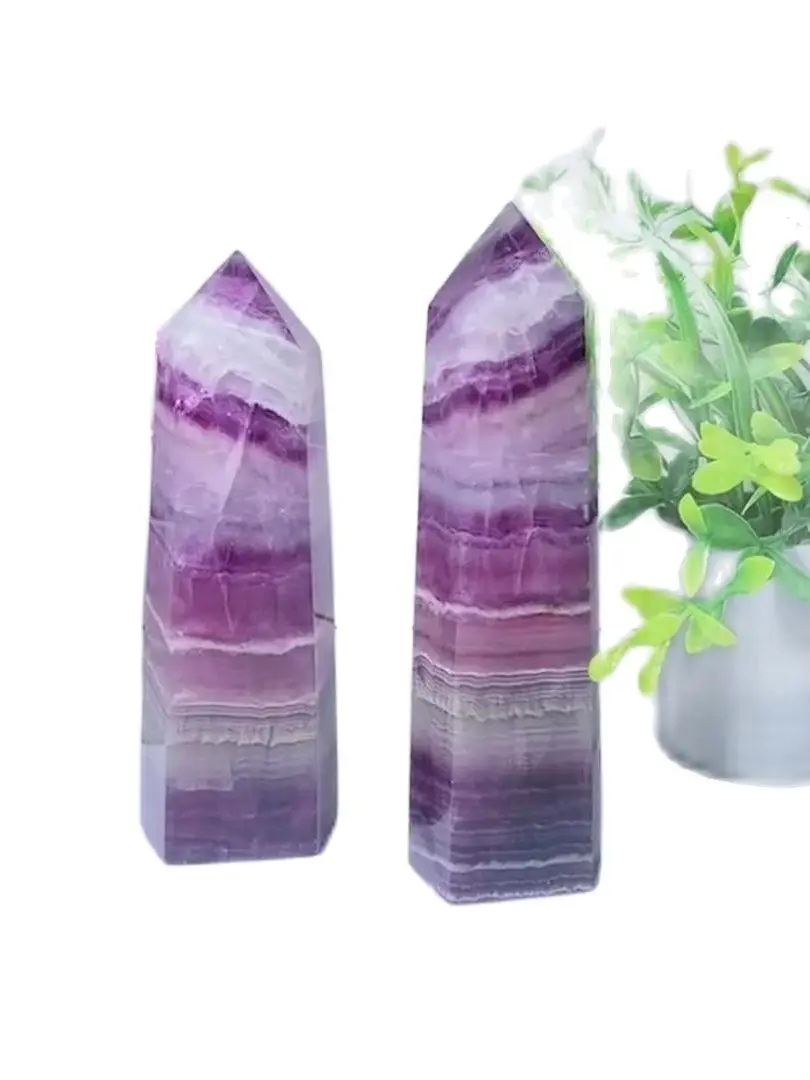 

Natural Stone Crystal Red Quartz Mineral Obelisk, Natural Stone Healing Stone Energy Ore, Home Decoration