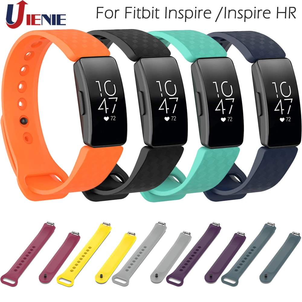 Силиконовый ремешок для Fitbit Inspire/Inspire HR/Ace2 Ремень спортивный смарт браслет