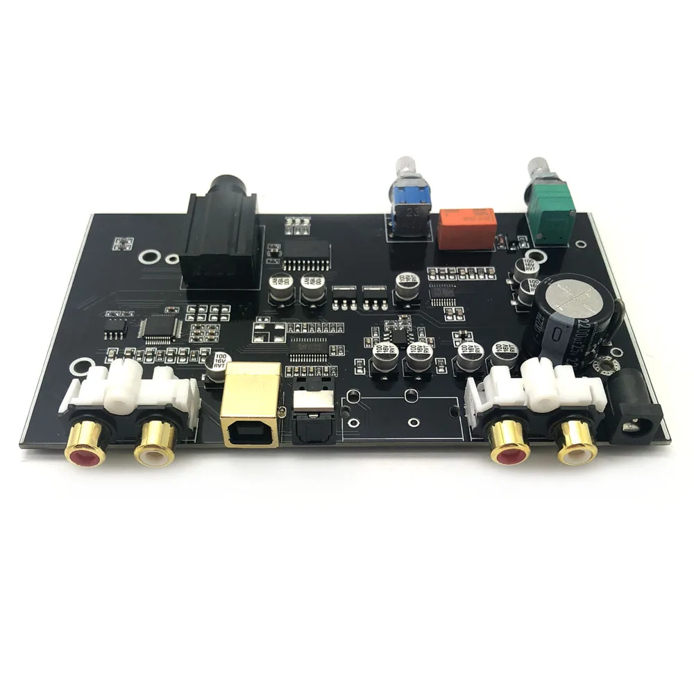 Оптический usb вход PCM5100 MS8416 NE5532 OP DC 12 В 24 бит 192 к с регулировкой громкости звука