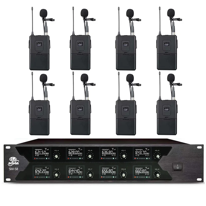 

Professional wireless microphone series UHF microphone lavalier microphone for school performances outdoor activities church