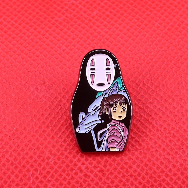 Тематическая эмалированная заколка с изображением животных прекрасная