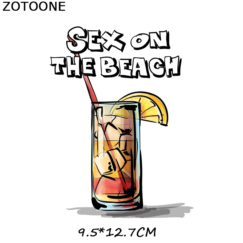 ZOTOONE с надписями и принтом со значком для детей Утюг на наклейки пальцы одежды