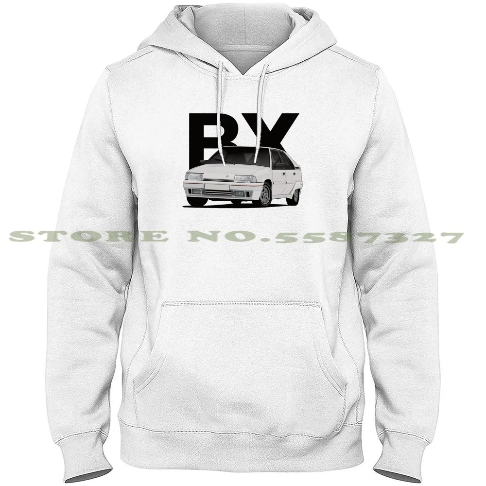 Белая Спортивная толстовка с капюшоном для Citroen Bx 19 Gti французских автомобилей