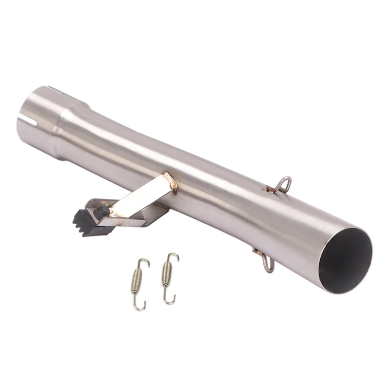 

Slip on Motorcycle Exhaust System Escape Stainless Steel Middle Connect Link Pipe Tube for SUZUKI GSF650 GSX650F 2007-2015 2016