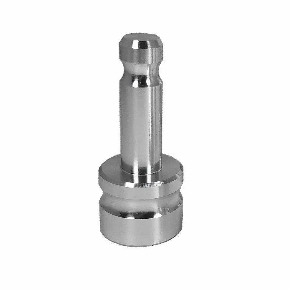 

Aluminum survey adapter for leica Prism GPS Total Station 5/8" x 11 female thread to Dia.12 mm pole fit Snap-On Prisms