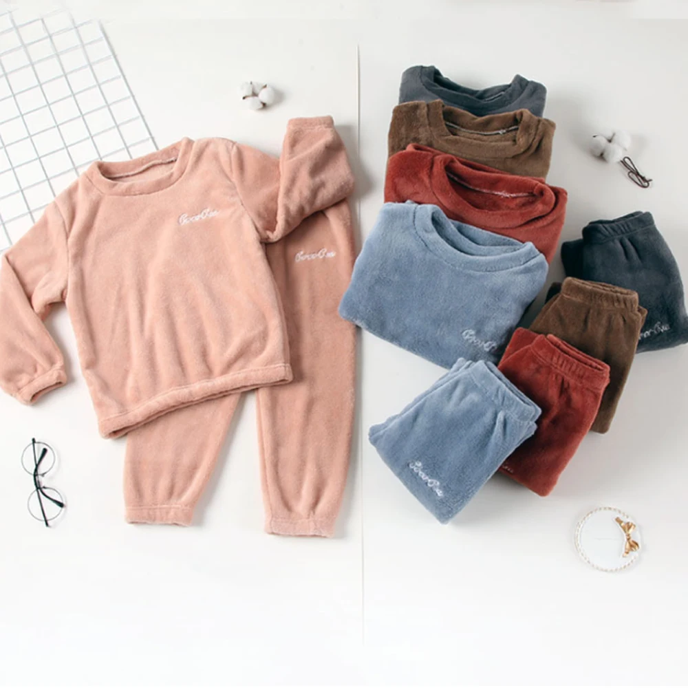 

Детская домашняя одежда, осень-зима, топ для малышей + штаны, одежда для мальчиков, костюм, костюм, детский спортивный костюм для девочек, комплекты для малышей