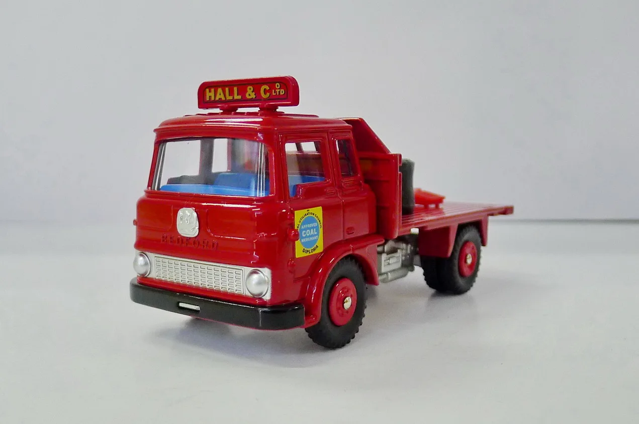 Atlas Dinky Truck 425 BEDFORD TK угольный грузовик, отлитый под давлением игрушки 1:43