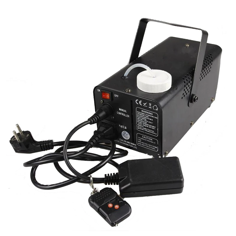 Миниатюрная машина для тумана 500 Вт с беспроводным дистанционным управлением