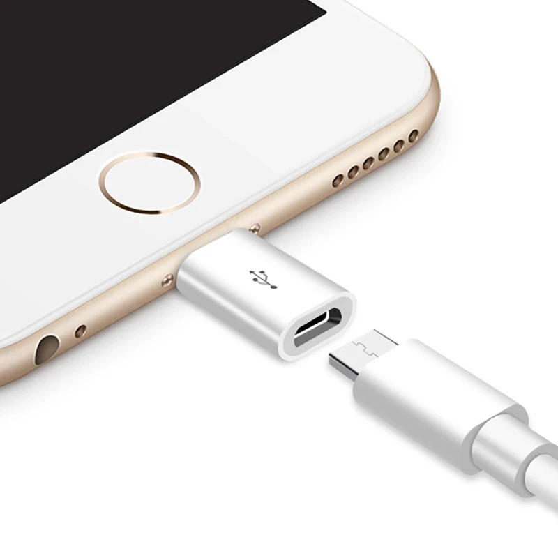 Мини OTG адаптер Lightning/Micro USB для Apple IPhone 12 11 Pro Max XS MAX XR X 7 8 6S 6 синхронизация данных