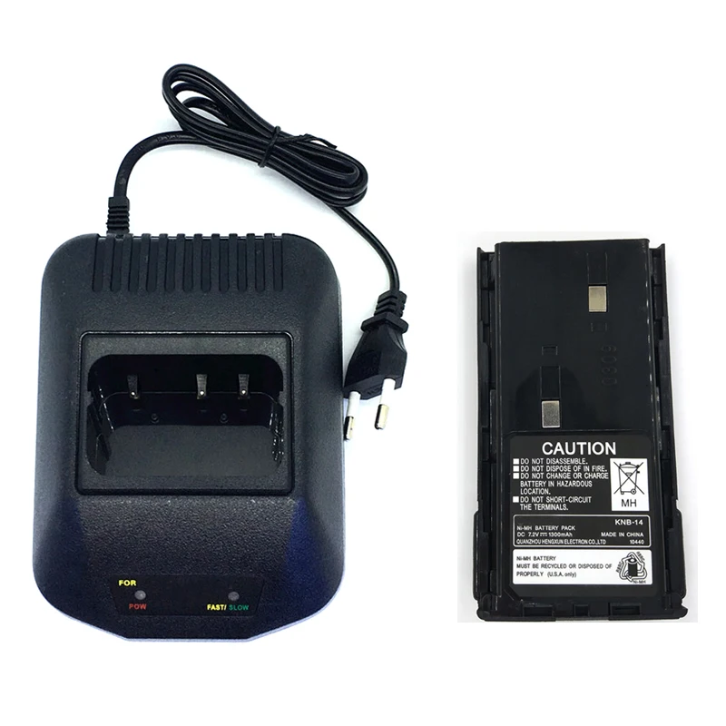 

KSC-15 Dock Charger with 7.2V 1300mAh KNB-14 KNB-15 Battery for Kenwood TK-3107 TK-2107 TK3107 TK2107 TK378 TK278 TK-260 Radio