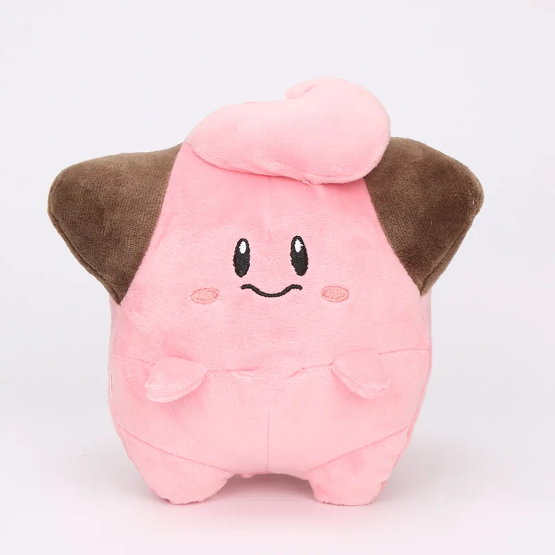 Такара Tomy подлинный Покемон Пикачу Eevee плюшевые игрушки Charmander Gengar Pichu Bulbasaur Mew плюшевые мягкие игрушки для детей - Цвет: 20cm Cleffa