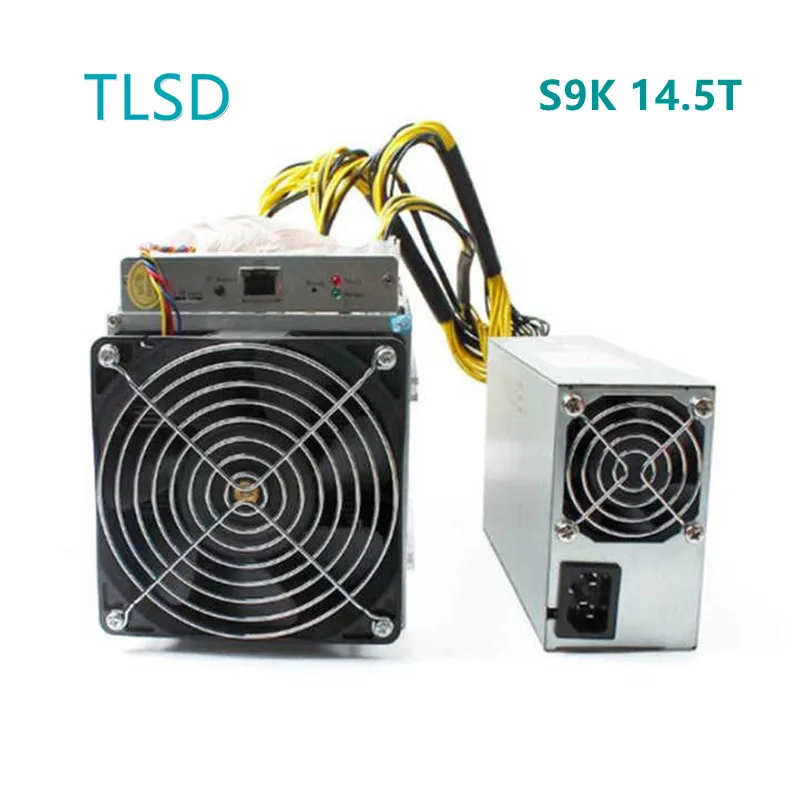 

TLSD Used Antminer S9K 14.5T Bitcoin Mining Machine with Power Supply