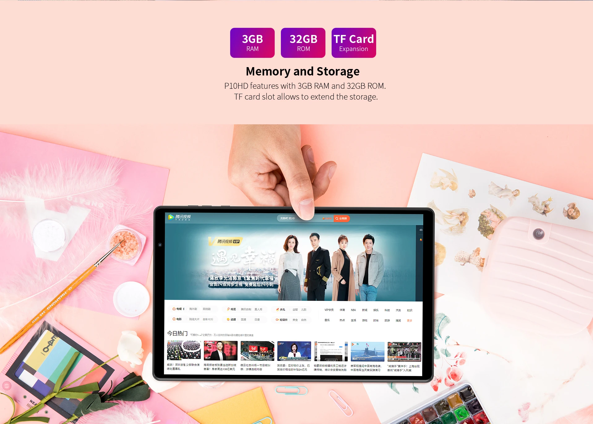 Teclast P10HD, 4G, Восьмиядерный планшетный ПК, 3 Гб ОЗУ, 32 Гб ПЗУ, IPS1920* 1200 SIM, Android 9,0 OS, 10,1 дюймов, планшет, gps, 6000 мАч
