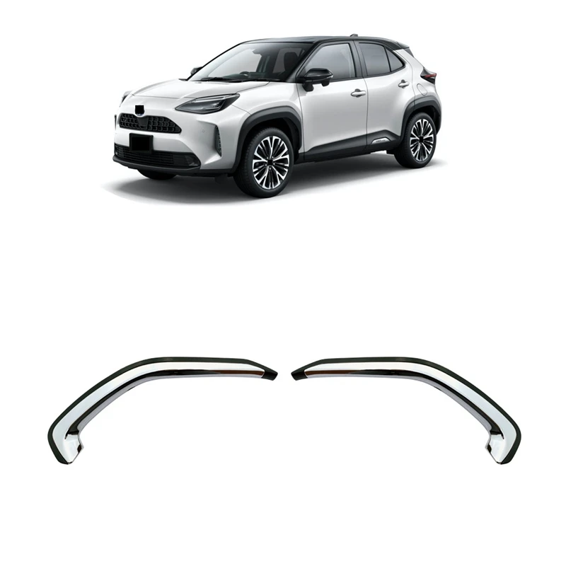 

Для Toyota Yaris Cross 2020 2021, хромированный передний капот, решетка для гриля, крышка для формования, отделка, решетка для бара, украшение, сетка, Стай...
