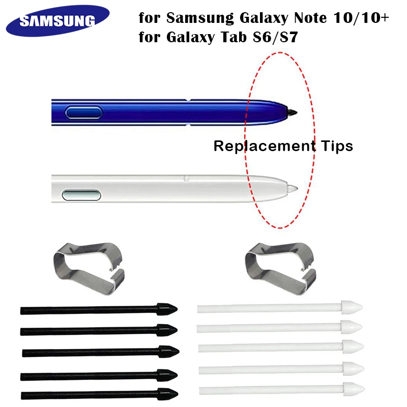 Original Samsung Stylus S Pen Tips Remove Nips Tools for Galaxy Note 10/20/S21 ultra Galaxy Tab s6/S6 Lite Tab S7 S7 plus