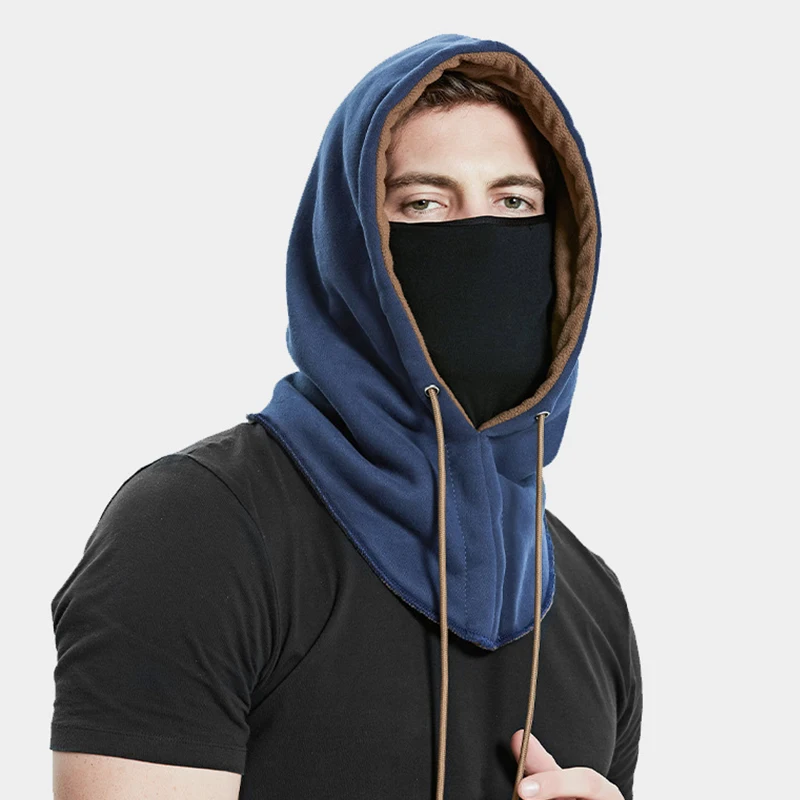 Зимняя супер теплая велосипедная маска для лица шарф ветрозащитная Лыжная шапка
