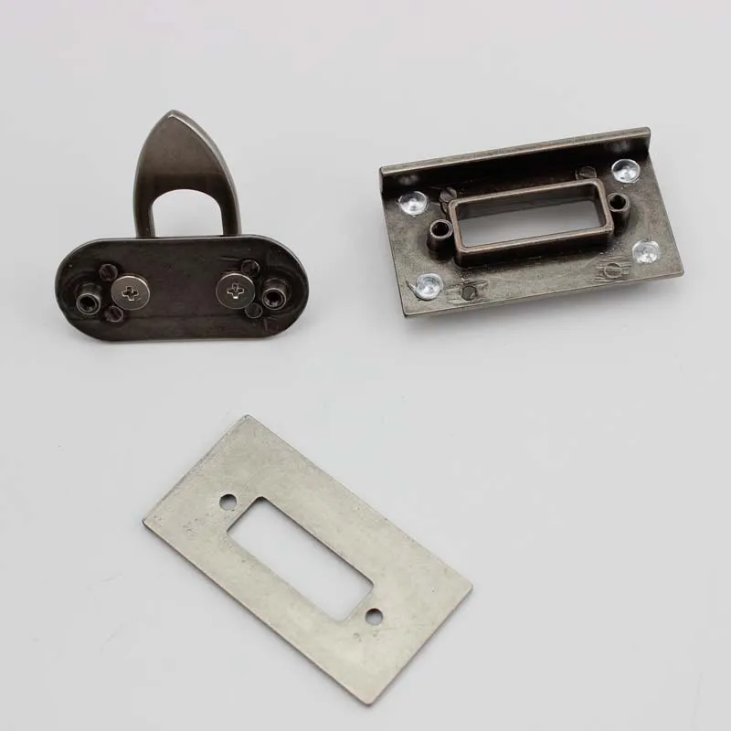 10 шт. флип замок для кошельков из натуральной кожи|handbag metal lock|locks for leather bagsmetal lock |