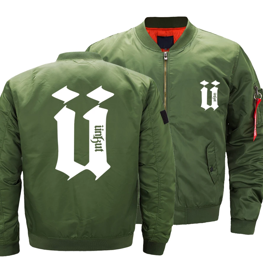 

2021 new men's casual fashion hip-hop trendy jacket, flight suit, large size S-5XL, windproof jacket for men