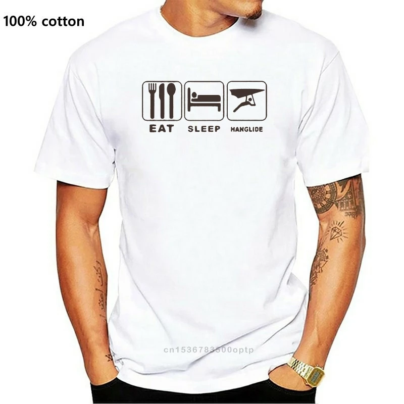 

New Eat Sleep Hang Gliding Funny T-Shirt in any size