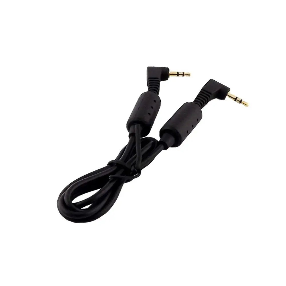 10x 60cm Gold Plated Connector 2.5mm 3 Pole Male to Plug Right Angle Stereo Headphone AUX Audio Extension Cable | Электроника