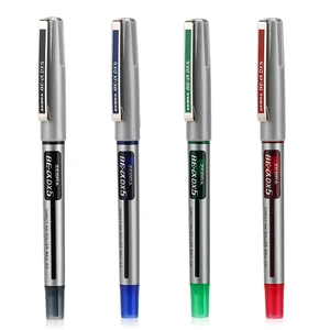 Japan ZEBRA Direct-fluid-roller Pen EX-JB4 DX5 Black Ink Gel Pen 0.5mm Large Capacity Color Signature Pen 5PCS