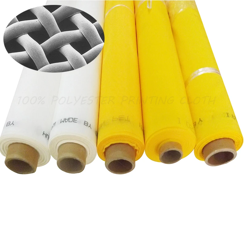 Free Shipping ! Polyester Screen Printing Fabrics 120T-31Yellow-165cm | Дом и сад