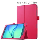 Кожаный чехол для Samsung Galaxy Tab A 9,7 дюйма, SM-T550 SM-T555, SM-P550, чехол для планшета Samsung Galaxy Tab A 9,7, чехлы