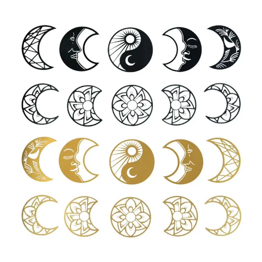 

Moon Phase Wall Stickers AMoon Phases Wall Decal Moon Phases Decor Wall Decor Art Decals Background Decoration Home Decoration