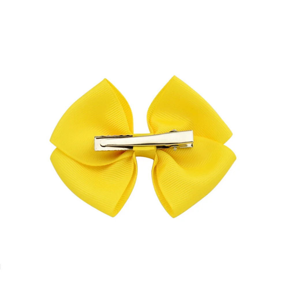 

20PCS/lot Girl Hair Ties Rope Bowknot Grosgrain Ribbon Hair Bows With Clips Kids Headbands Hair Clips Hair Accessories