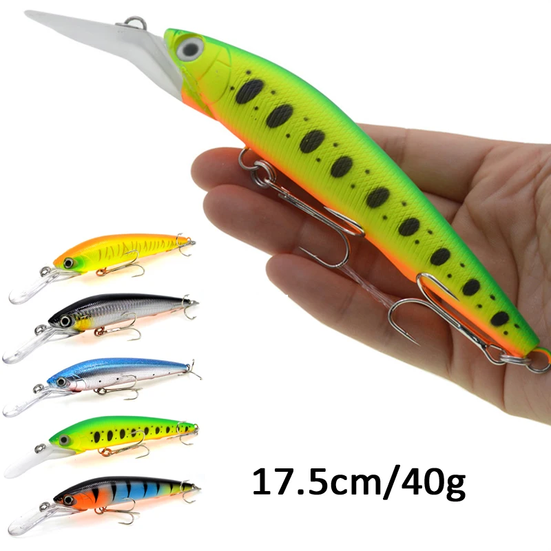 Жесткая приманка Jerkbaits тонущие рыболовные наживки Minnow высококачественные