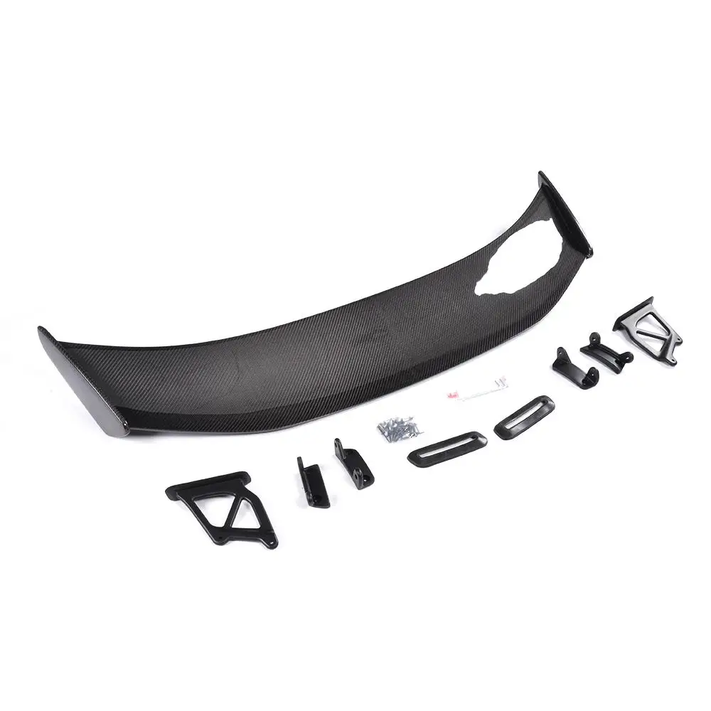 Автомобильный задний спойлер для гонок губа крыла Porsche Cayman Boxster 981 GT4 черное