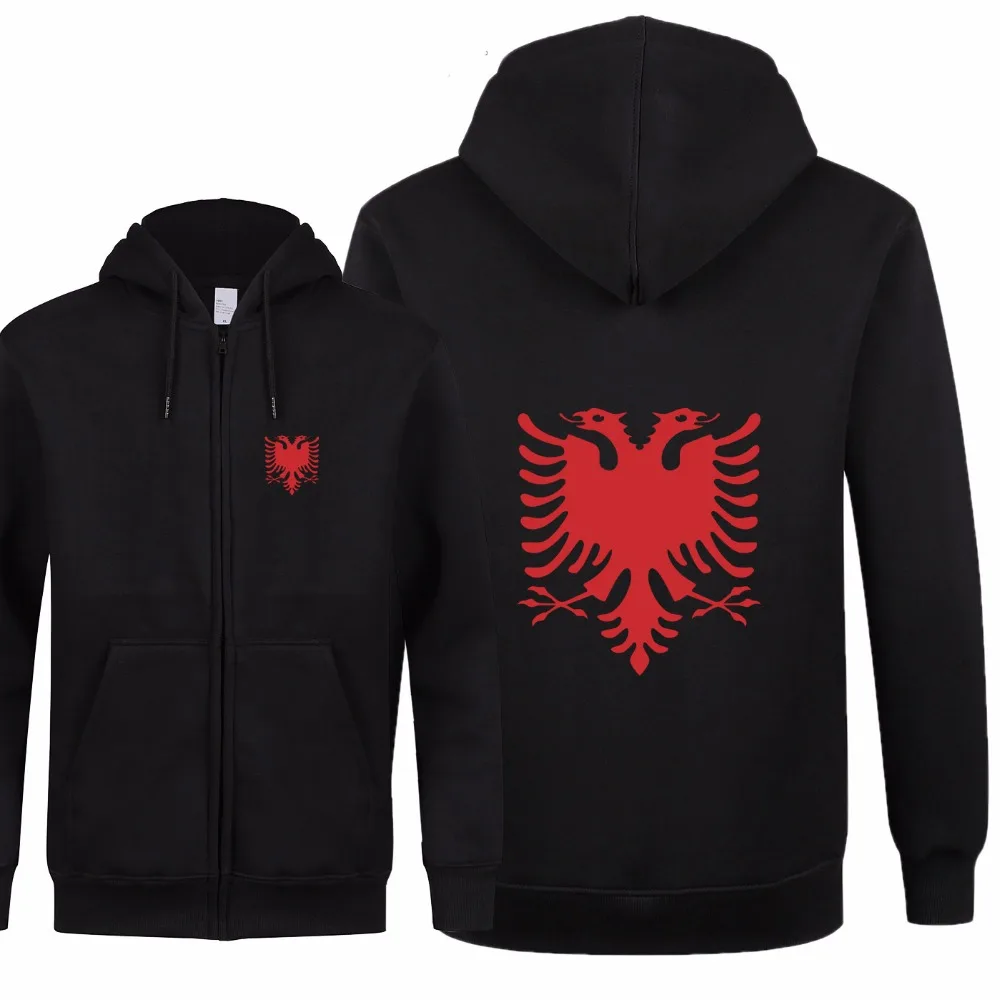Куртка на молнии новая мода Albania свитшоты Осенние для женщин и мужчин флисовые