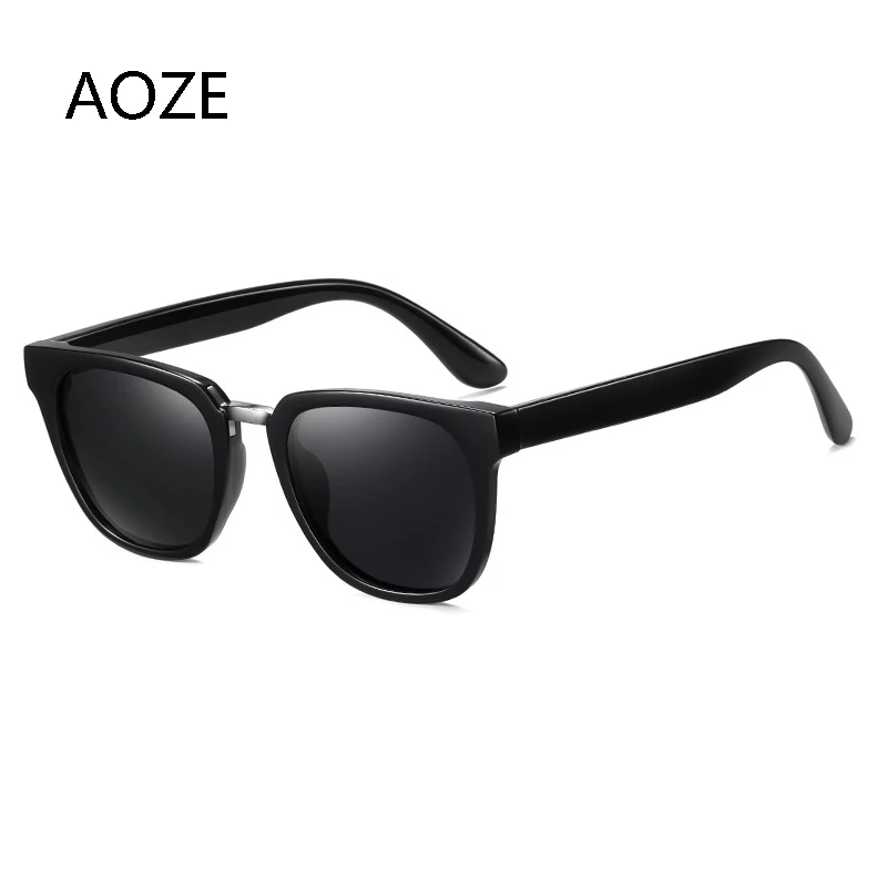 AOZE 2021 модные пикантные леопардовые женские солнцезащитные очки кошачий глаз