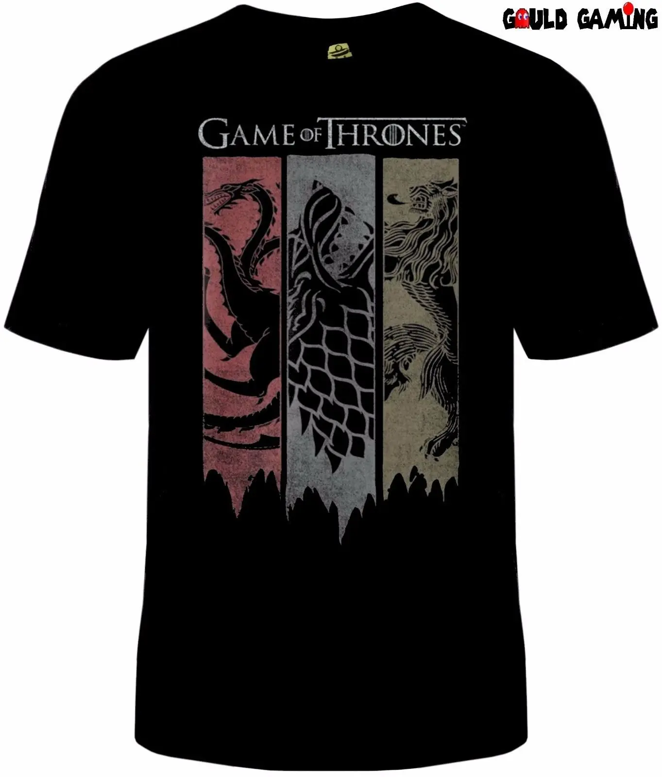 Игра престолов баннер sigil футболка хлопок унисекс Старк Таргариен Ланнистер