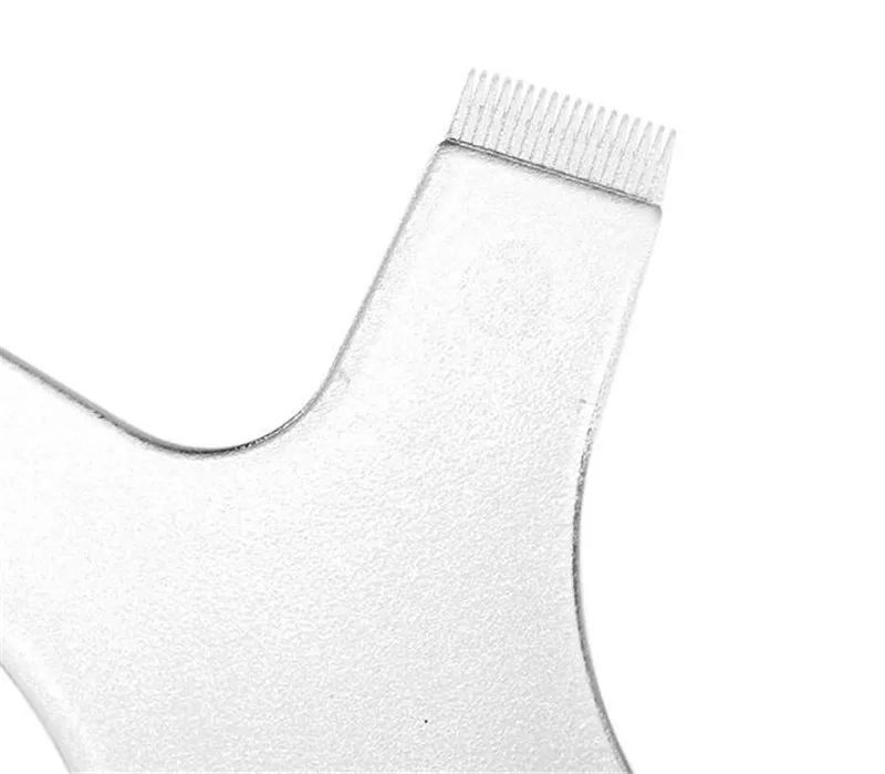 100 шт./лот щетка для подтяжки ресниц наращивание завивка мини y образный гребень