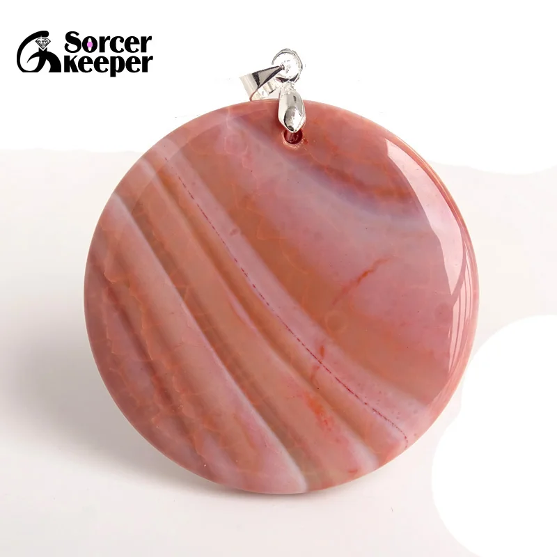 Высокое качество Pendentif настоящий натуральный красный ботсванские Агаты цепи с