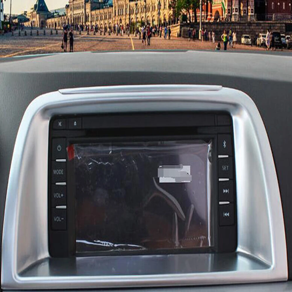 Для Mazda CX-5 CX5 2013 2014 2015 2016 ABS Матовый центр Управление Панель накладка отделка