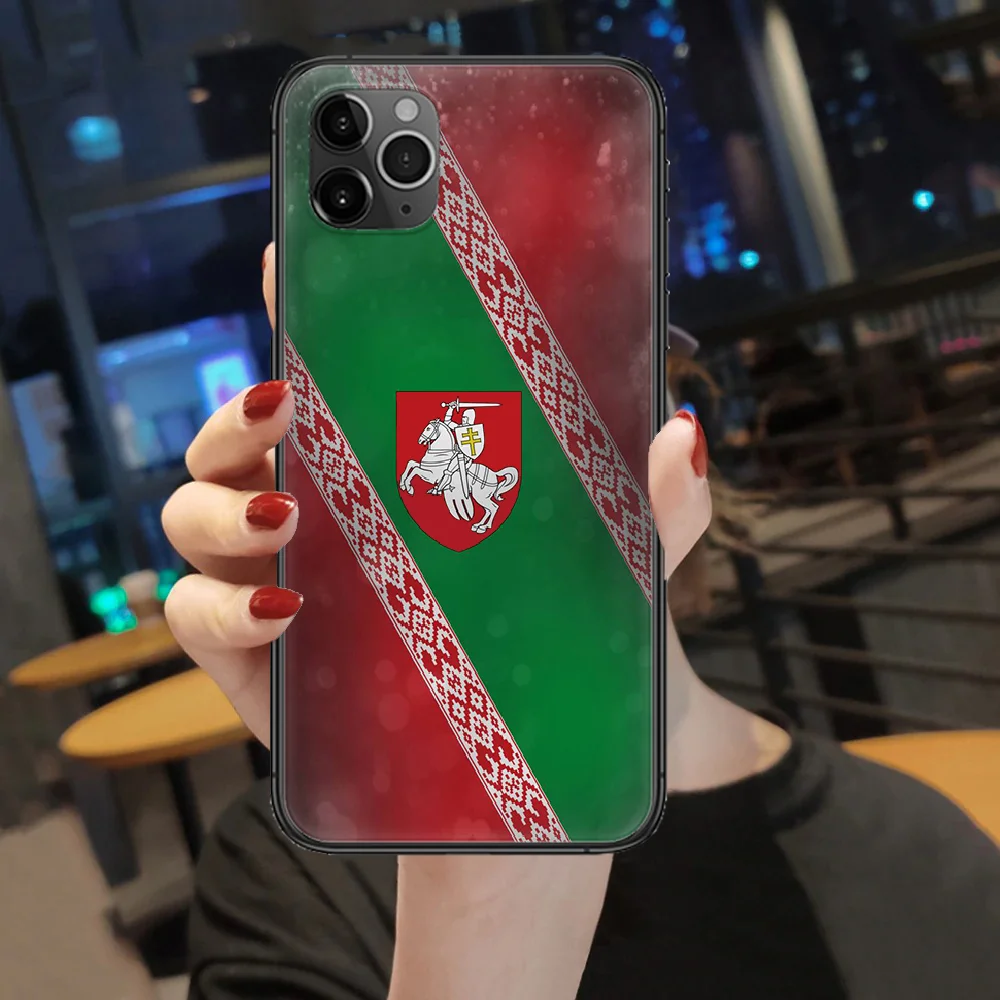Чехол с эмблемой флага Беларуси чехол для телефона корпус iphone 5 5s se 2 6 6s 7 8 12 mini plus X