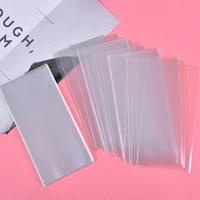 100 pcs transparent pvc money stamps fit sleeves holders money banknotes paper world paper collection 6 93 3in