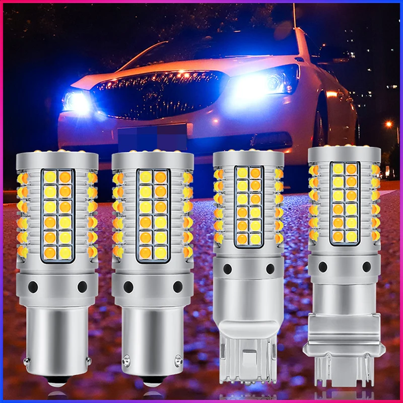 Фасветильник дневного света ShinMan T20 7440 7443 70 Вт P21W WY21W автомобильные аксессуары 1156
