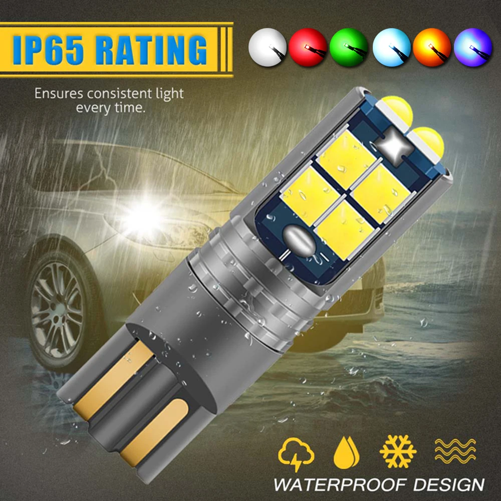 

3030 SMD 2X LED light T10 Super Bright 2pcs Waterproof Practical Durable