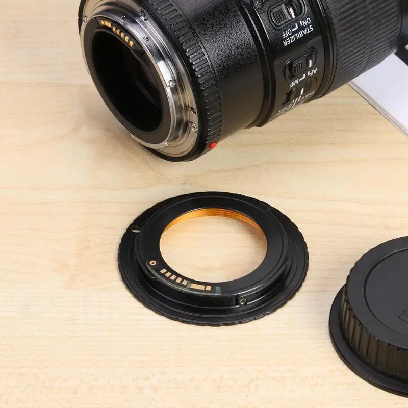 M42-EOS кольцо-адаптер для цифровой зеркальной камеры Canon 6D/5D Mark IV III II с электронным